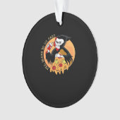 Tot de dood ons scheidt. Pizza voor altijd! Ornament (voorkant)