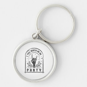 Tot de dood ons scheidt Retro Bruidsmeisje Design Sleutelhanger