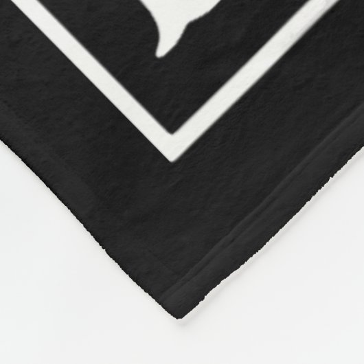 Tot de dood ons scheidt Retro Halloween Bruidsfees Fleece Deken (Hoek)