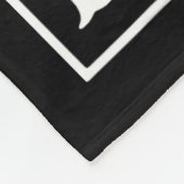 Tot de dood ons scheidt Retro Halloween Bruidsmeis Fleece Deken (Hoek)