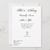 Tot de dood ons scheidt Rode Roos Kaart (Achterkant)