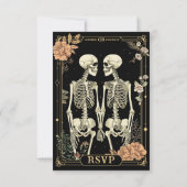 Tot de Dood Ons Scheidt RSVP Kaartje (Achterkant)