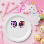 Tot de dood ons scheidt samen papieren bordje (Feest)