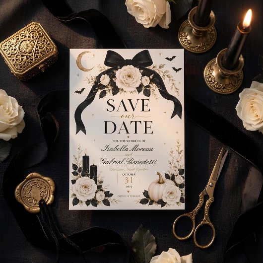 Tot de Dood Ons Scheidt Save the Date Kaart | Goti