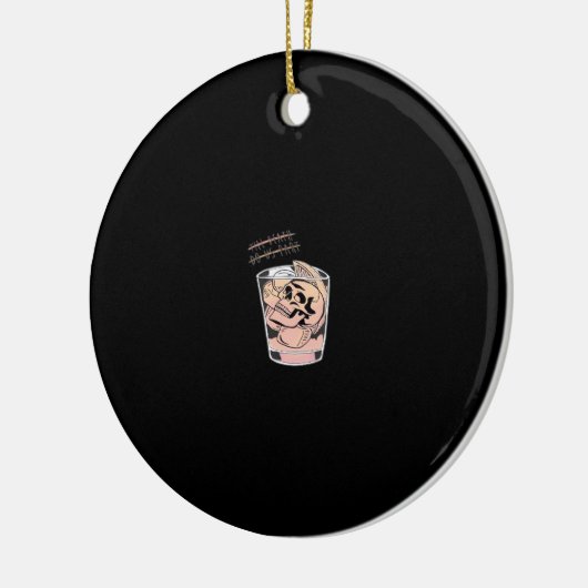 Tot de dood ons scheidt - Schattigee luiaard ontmo Keramisch Ornament (Links)