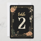 Tot de dood ons scheidt | Tabelnummer Kaart (Voorkant)