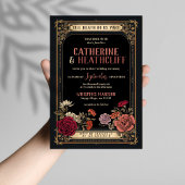 Tot de dood ons scheidt | Tarot bruiloft uitnodigi Kaart