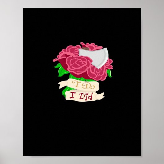 Tot de dood ons scheidt - tot het einde citaat poster (Voorkant)