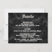 Tot de Dood Ons Scheidt Trouw RSVP Kaart (Voorkant)