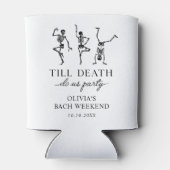 Tot de dood ons scheidt vrijgezellenweekend blikjeskoeler (Achterkant)