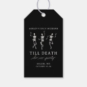 Tot de Dood Ons Scheidt Vrijgezellenweekend Cadeaulabel (Voorkant)