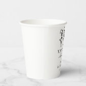 Tot de dood ons scheidt vrijgezellenweekend  papieren bekers (Rechts)