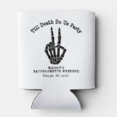 Tot de dood ons verjaardagspartijtje geeft Bachelo Blikjeskoeler (Achterkant)