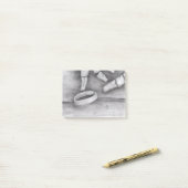 "Tot de dood" Post-it® Notes (Op bureau)