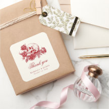 Tot de dood Rode schedel Rozen Gotische bruiloft