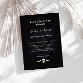 Tot de dood schedel vleermuizen spitsen gotische b kaart