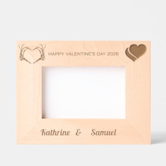Tot de Dood Skelet Handen Hart Valentijnsdag Gegraveerde Lijstjes