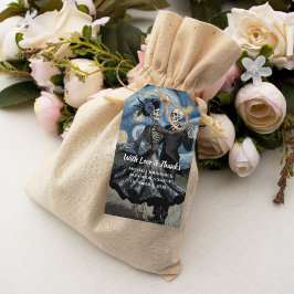 Tot de Dood Skelet Van Gogh Trouw Dank Je Favoriet Cadeaulabel