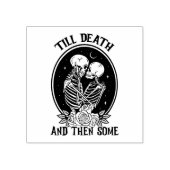 'Tot de dood stempel (Afrduk)