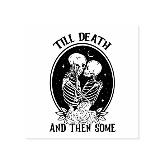 'Tot de dood stempel (Afrduk)