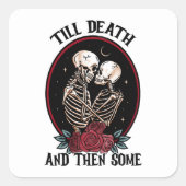 'Tot de dood Stickers (Voorkant)