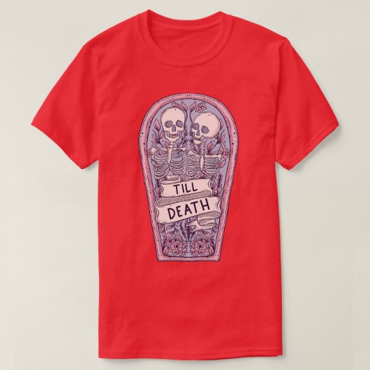 Tot de dood t-shirt (Design voorkant)