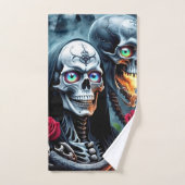 Tot de dood, voorbij voor altijd. bad handdoek (Handdoek)