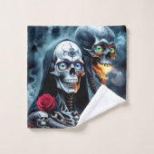 Tot de dood, voorbij voor altijd. bad handdoek (Wasdoekje)