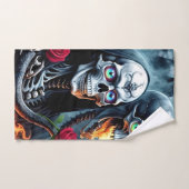 Tot de dood, voorbij voor altijd. bad handdoek (Handdoek)