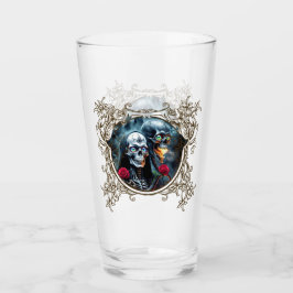 Tot de dood, voorbij voor altijd. glas