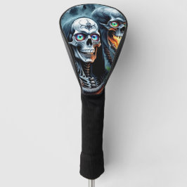 Tot de dood, voorbij voor altijd. golfheadcover