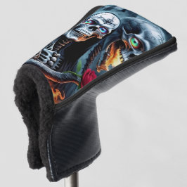 Tot de dood, voorbij voor altijd. golfheadcover