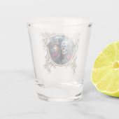 Tot de dood, voorbij voor altijd. shot glas (Achterkant)