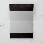 Tot de doodstraf ingevuld Hartelijk dank Bedankkaart (Binnen)