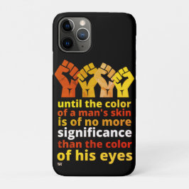 "TOT DE KLEUR VAN DE HUID VAN EEN MAN..." Case-Mate iPhone CASE