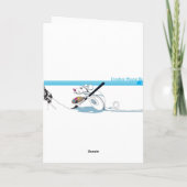 'Tot de Koeien Valentijns thuiskomen' Kaart (Achterkant)