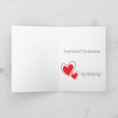 'Tot de Koeien Valentijns thuiskomen' Kaart (Binnen)