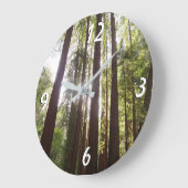 Tot de sequoia's in de ochtend grote klok (Hoek)