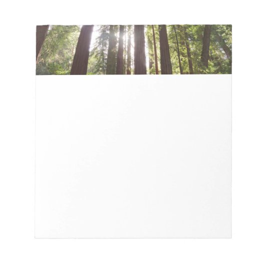 Tot de sequoia's in de ochtend notitieblok (Voorkant)