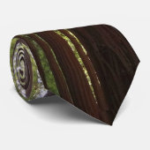 Tot de sequoia's in de ochtend stropdas (Opgerold)