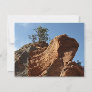 Tot de top van Angels Landing in Zion National Par