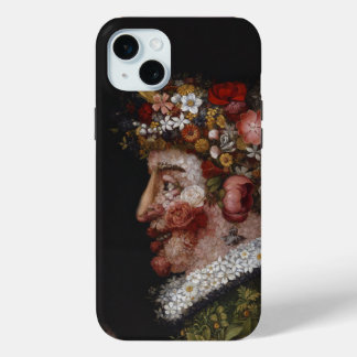 Tot de verbeelding - Guiseppe Arcimboldo's "Lente" iPhone 15 Mini Hoesje