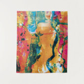 Tot de zonsondergang. wandkleed (Voorkant)