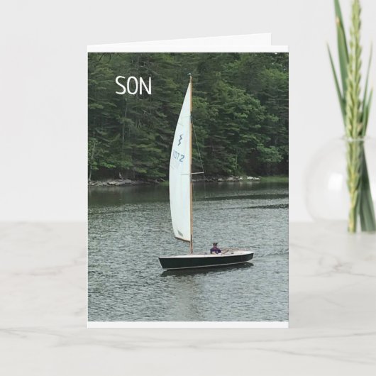 TOT EEN GROOT SON OP DE TWEEDE DAG! KAART (Voorkant)