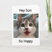 TOT EEN GROOT SON OP DE TWEEDE DAG! KAART (Voorkant)