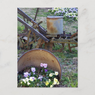 tot en met bloemen briefkaart