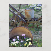 tot en met bloemen briefkaart (Voorkant)