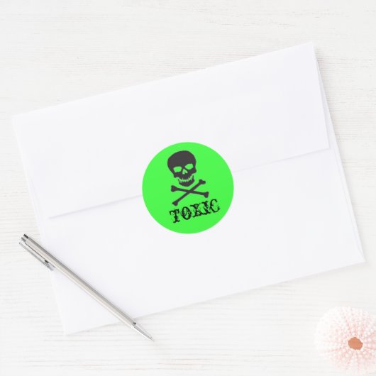 tot en met ronde sticker (Envelop)