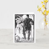 Tot Eulenspiegel Notecard Kaart (Gele Bloem)