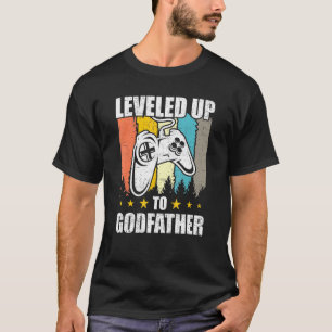 Tot godfather Video Gamer Gaming verheven T-shirt